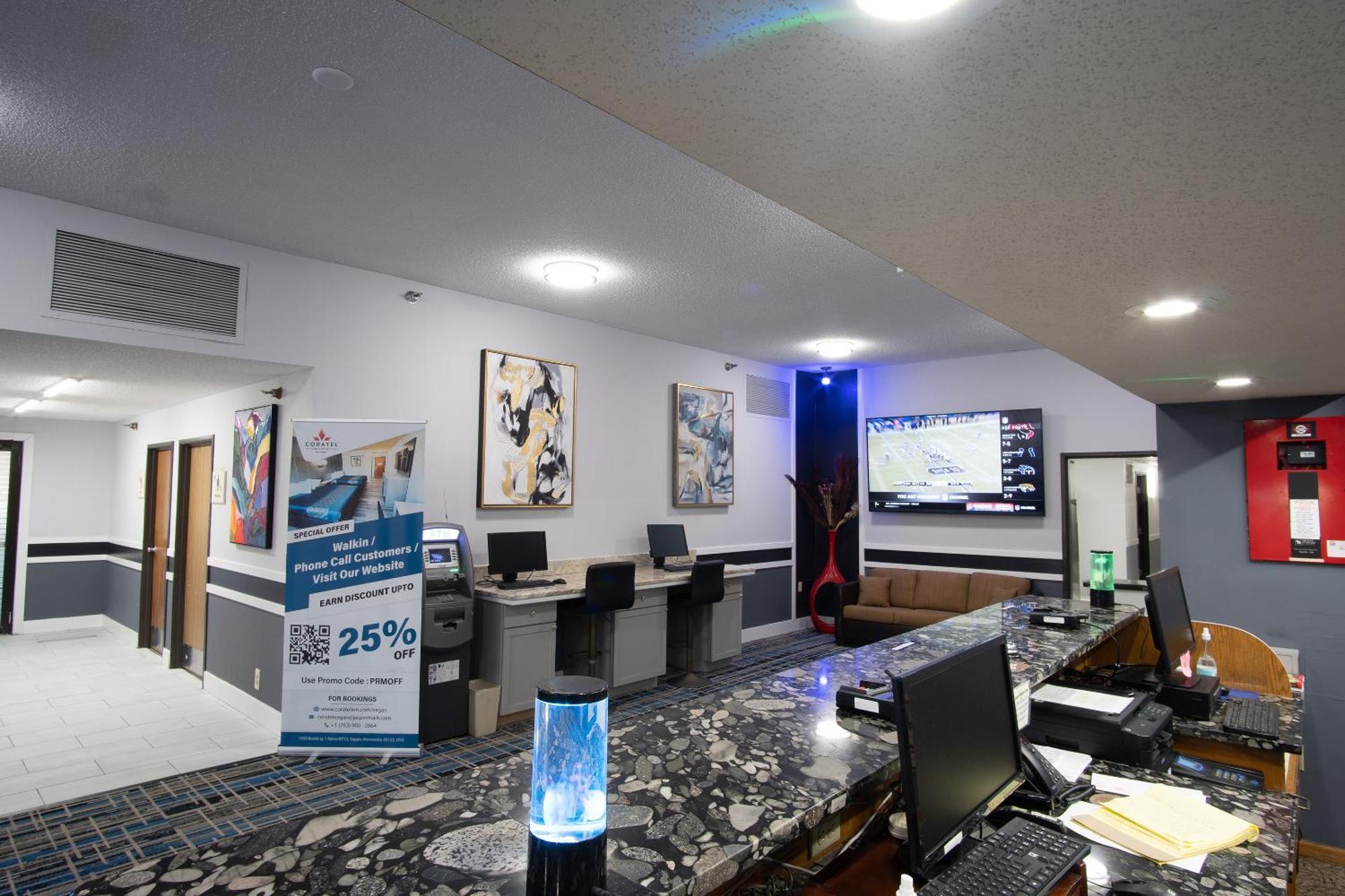 Coratel Inn And Suites By Jasper Eagan St Paul Airport & Mall Of America מראה חיצוני תמונה
